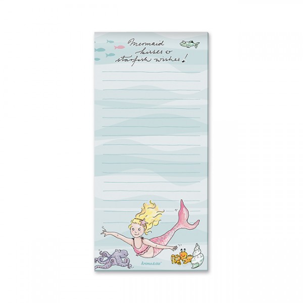 Krima & Isa - Notizblock Meerjungfrau