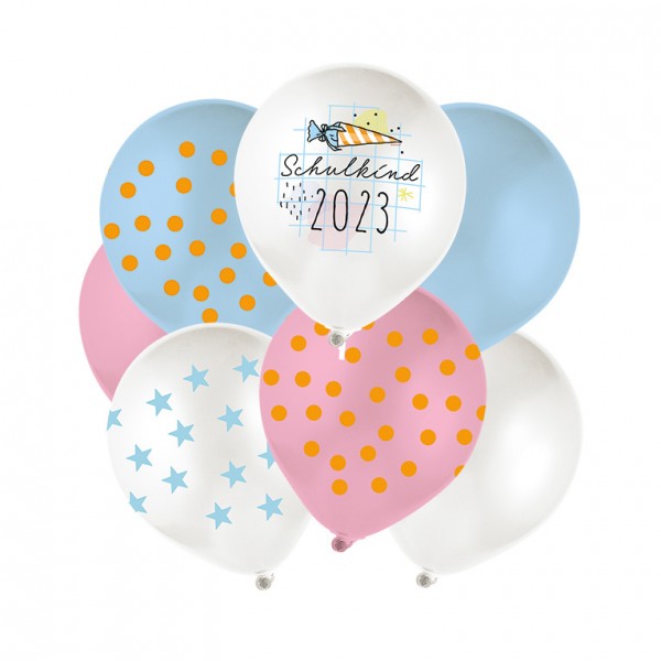 Krima & Isa - Luftballon Set Schulkind 2023