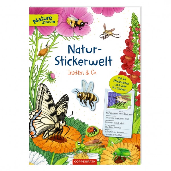Natur Stickerwelt - Insekten & Co