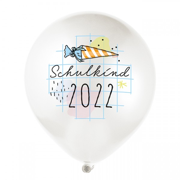 Krima & Isa - Luftballon Erster Schultag 2022