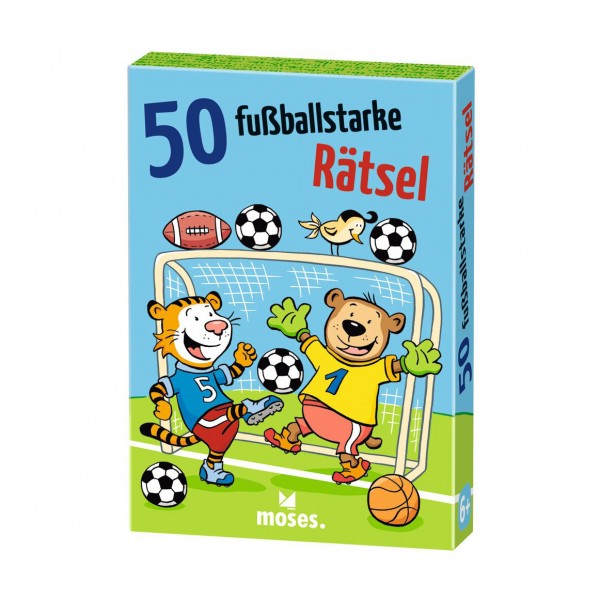 Kartenset 50 fußballstarke Rätsel