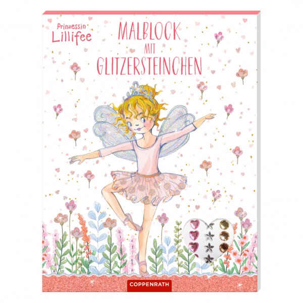 Prinzessin Lillifee - Malblock mit Glitzersteinchen