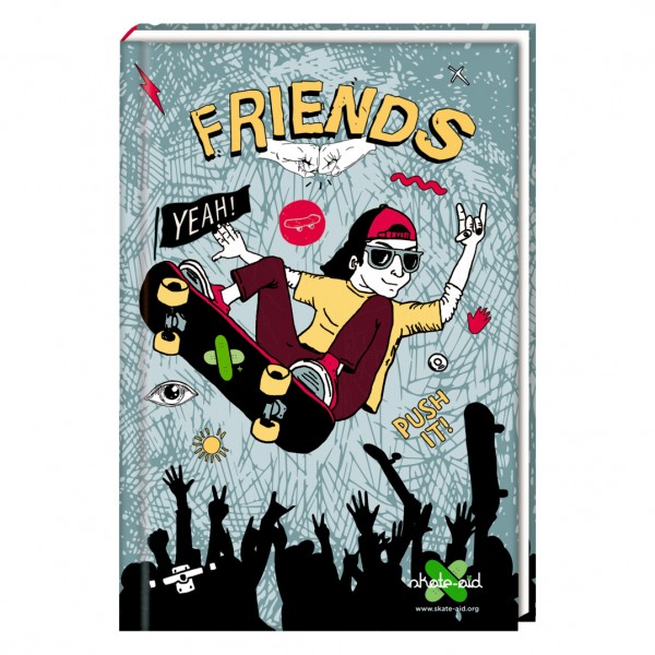 Freundebuch: Friends skate -aid