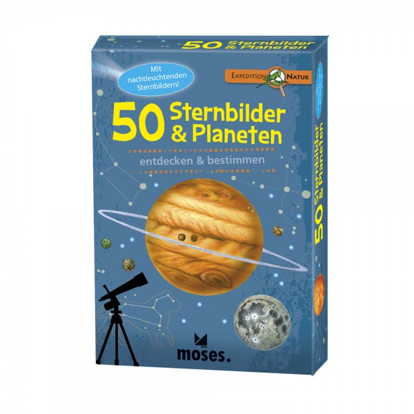 Kartenset 50 Sternbilder & Planeten