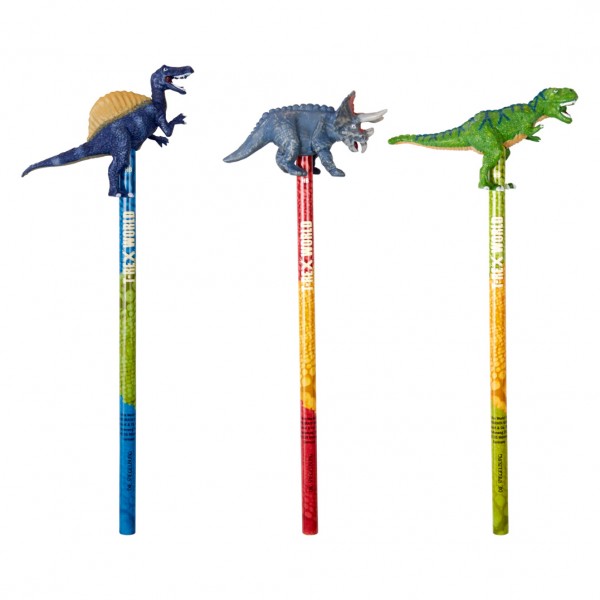 Bleistift mit Topper Dino T-Rex World