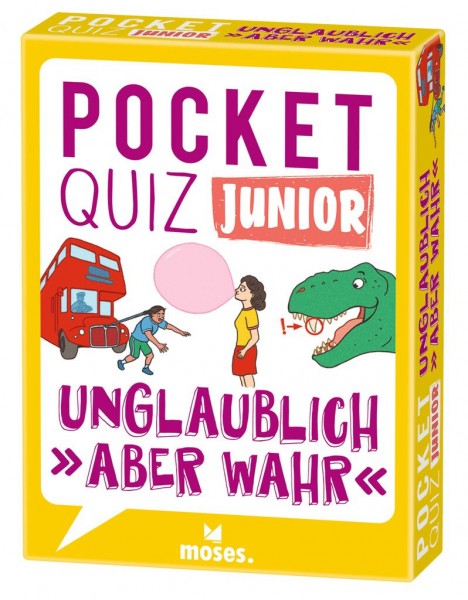 Pocket Quiz Junior Unglaublich aber wahr