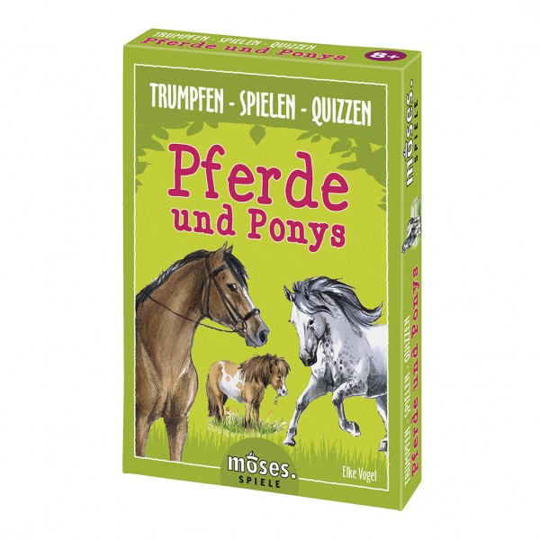 Trumpfen - Spielen - Quizzen Pferde und Ponys